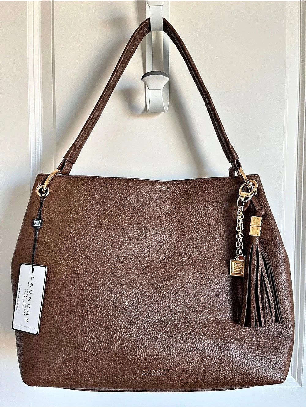 BNWT LAUNDRY Brown Hobo Bag